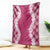Hawaii Aloha Plumeria Lei Fuschia Palaka Blanket - Polynesian Pride