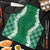 Hawaii Aloha Plumeria Lei Green Palaka Apron - Polynesian Pride