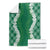 Hawaii Aloha Plumeria Lei Green Palaka Blanket - Polynesian Pride