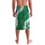 Hawaii Aloha Plumeria Lei Green Palaka Lavalava - Polynesian Pride