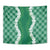 Hawaii Aloha Plumeria Lei Green Palaka Tapestry - Polynesian Pride