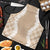 Hawaii Aloha Plumeria Lei Beige Palaka Apron - Polynesian Pride