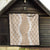 Hawaii Aloha Plumeria Lei Beige Palaka Quilt - Polynesian Pride