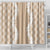 Hawaii Aloha Plumeria Lei Beige Palaka Shower Curtain - Polynesian Pride