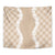 Hawaii Aloha Plumeria Lei Beige Palaka Tapestry - Polynesian Pride