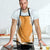 Hawaii Aloha Plumeria Lei Orange Palaka Apron - Polynesian Pride