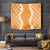 Hawaii Aloha Plumeria Lei Orange Palaka Tapestry - Polynesian Pride