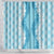Hawaii Aloha Plumeria Lei Turquoise Palaka Shower Curtain - Polynesian Pride