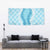 Hawaii Aloha Plumeria Lei Turquoise Palaka Tapestry - Polynesian Pride