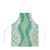Hawaii Aloha Plumeria Lei Mint Palaka Apron - Polynesian Pride