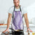 Hawaii Aloha Plumeria Lei Lavender Palaka Apron - Polynesian Pride