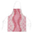 Hawaii Aloha Plumeria Lei Pink Palaka Apron - Polynesian Pride