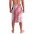 Hawaii Aloha Plumeria Lei Pink Palaka Lavalava - Polynesian Pride