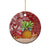 Mele Kalikimaka Hawaii Christmas Ceramic Ornament Pineapple Party LT7 - Polynesian Pride