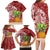 Mele Kalikimaka Hawaii Christmas Family Matching Long Sleeve Bodycon Dress and Hawaiian Shirt Pineapple Party LT7 - Polynesian Pride