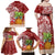 Mele Kalikimaka Hawaii Christmas Family Matching Off Shoulder Maxi Dress and Hawaiian Shirt Pineapple Party LT7 - Polynesian Pride