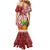 Mele Kalikimaka Hawaii Christmas Mermaid Dress Pineapple Party LT7 - Polynesian Pride