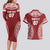 Personalized Mate Maa Tonga Rugby Couples Matching Long Sleeve Bodycon Dress and Hawaiian Shirt Ofa Atu Tonga