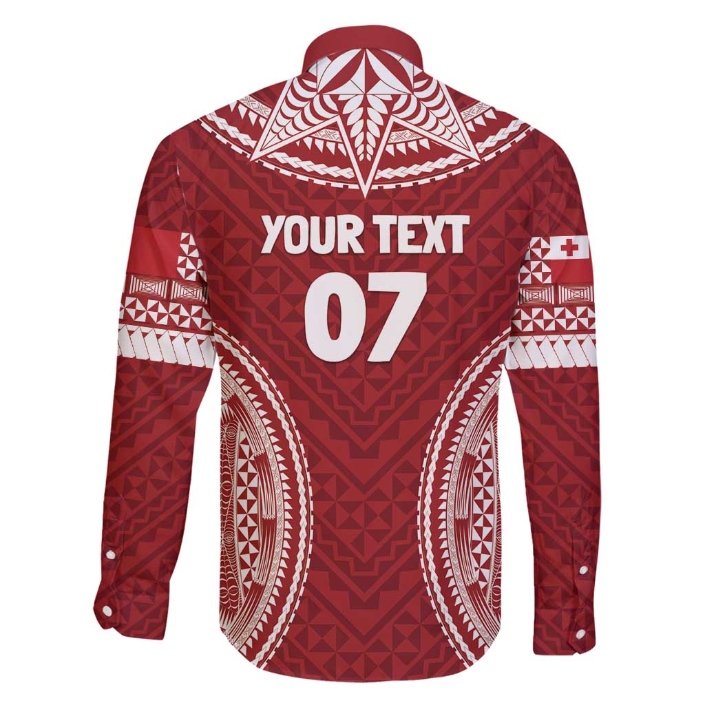 Personalized Mate Maa Tonga Rugby Family Matching Long Sleeve Bodycon Dress and Hawaiian Shirt Ofa Atu Tonga