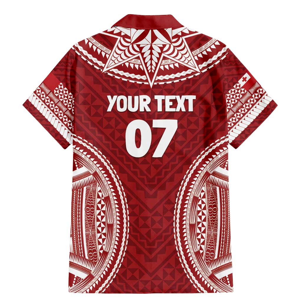 Personalized Mate Maa Tonga Rugby Family Matching Mermaid Dress and Hawaiian Shirt Ofa Atu Tonga