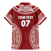 Personalized Mate Maa Tonga Rugby Family Matching Mermaid Dress and Hawaiian Shirt Ofa Atu Tonga
