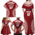 Personalized Mate Maa Tonga Rugby Family Matching Off Shoulder Maxi Dress and Hawaiian Shirt Ofa Atu Tonga