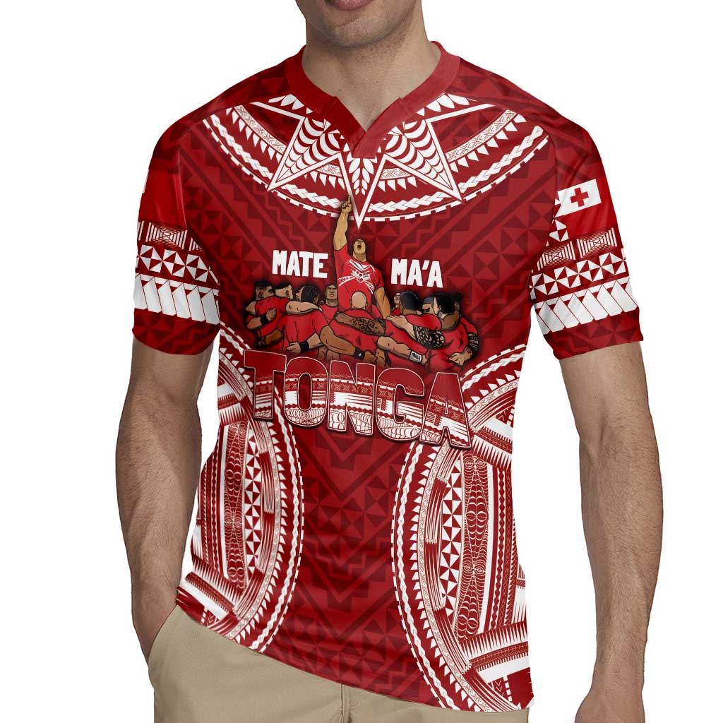 Mate Maa Tonga Rugby Personalized Rugby Jersey Ofa Atu Tonga LT7 - Polynesian Pride