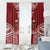 Personalized Mate Maa Tonga Rugby Window Curtain Ofa Atu Tonga