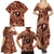 Hawaii Plumeria Family Matching Summer Maxi Dress and Hawaiian Shirt Hau'oli la Makuahine Sunburned LT7 - Polynesian Pride