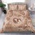 Hawaii Plumeria Bedding Set Hau'oli la Makuahine Beige LT7 - Polynesian Pride