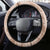 Hawaii Plumeria Steering Wheel Cover Hau'oli la Makuahine Beige LT7 - Polynesian Pride