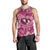 Hawaii Plumeria Men Tank Top Hau'oli la Makuahine Rosy LT7 - Polynesian Pride