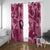 Hawaii Plumeria Window Curtain Hau'oli la Makuahine Rosy LT7 With Grommets Pink - Polynesian Pride