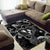 Hawaii Plumeria Area Rug Hau'oli la Makuahine Monochrome LT7 - Polynesian Pride