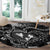 Hawaii Plumeria Round Carpet Hau'oli la Makuahine Monochrome LT7 - Polynesian Pride