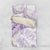 Polynesia Humpback Whale Bedding Set Tropical Plumeria Lavender