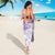 Polynesia Humpback Whale Sarong Tropical Plumeria Lavender