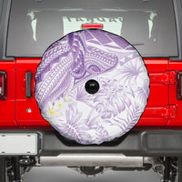 Polynesia Humpback Whale Spare Tire Cover Tropical Plumeria Lavender LT7 - Polynesian Pride