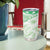 Polynesia Humpback Whale Tumbler Cup Tropical Plumeria Emerald