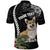 Custom Polynesian Dog Polo Shirt Corgi Mix Tropical Flowers LT7 - Polynesian Pride