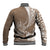 Personalised Polynesian Pacific Bulldog Baseball Jacket With Brown Hawaii Tribal Tattoo Patterns LT7 - Polynesian Pride