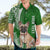 Personalised Polynesian Pacific Bulldog Hawaiian Shirt With Emerald Hawaii Tribal Tattoo Patterns LT7 - Polynesian Pride