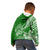 Personalised Polynesian Pacific Bulldog Kid Hoodie With Emerald Hawaii Tribal Tattoo Patterns LT7 - Polynesian Pride