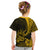 Personalised Polynesian Pacific Bulldog Kid T Shirt With Gold Hawaii Tribal Tattoo Patterns LT7 - Polynesian Pride