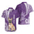 Personalised Polynesian Pacific Bulldog Hawaiian Shirt With Violet Hawaii Tribal Tattoo Patterns LT7 - Polynesian Pride