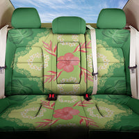 Hawaii Quilt Inspired Collection Aloha Flowers Back Car Seat Cover Plumeria - Ti Leaf Lei