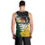 Personalised New Zealand Vs South Africa Rugby Men Tank Top Rivals - Tribal Style LT7 - Polynesian Pride