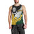 Personalised New Zealand Vs South Africa Rugby Men Tank Top Rivals - Tribal Style LT7 - Polynesian Pride