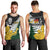 Personalised New Zealand Vs South Africa Rugby Men Tank Top Rivals - Tribal Style LT7 - Polynesian Pride