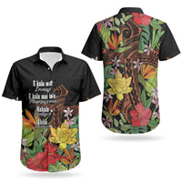 Mahalo Hawaii Ho'oponopono Pule Couples Matching Summer Maxi Dress and Hawaiian Shirt Polynesian Pattern Cross LT7 - Polynesian Pride